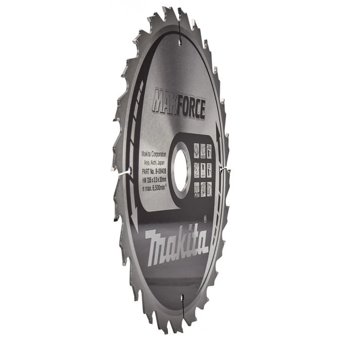 Makita B-08408 Cirkelzaagblad Hout 5 Makita B-08408 Cirkelzaagblad Hout - Afbeelding 3