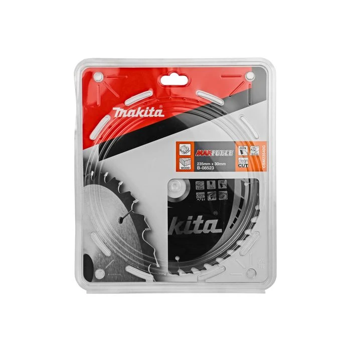 Makita B-08523 Zaagb Hout 235x30x2,6 40T 20g 6 Makita B-08523 Zaagb Hout 235x30x2,6 40T 20g - Afbeelding 4
