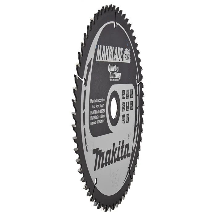 Makita B-08757 Cirkelzaagblad Hout 5 Makita B-08757 Cirkelzaagblad Hout - Afbeelding 3