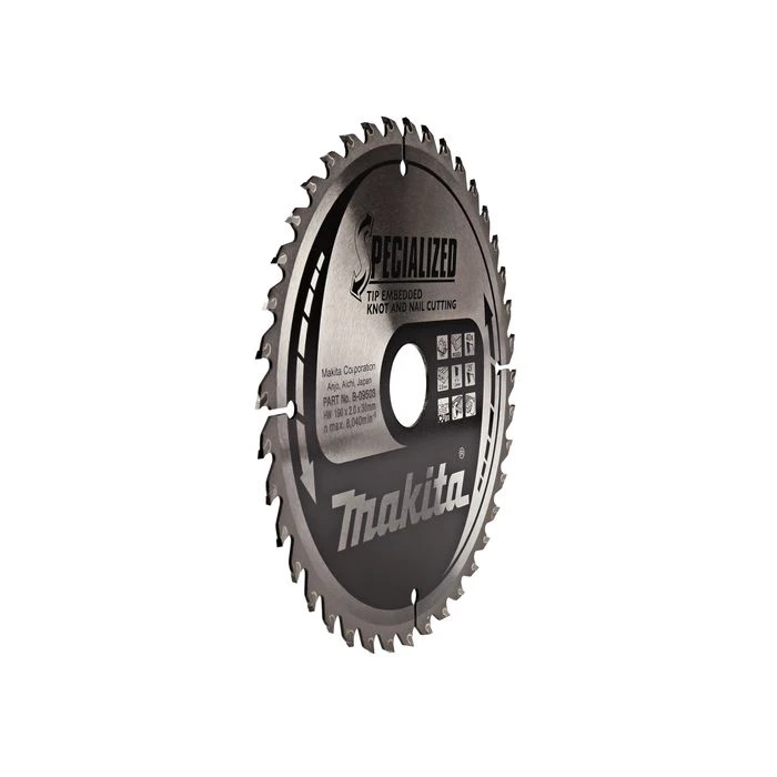 Makita B-09503 Cirkelzaagblad Hout (noest/spijker) 5 Makita B-09503 Cirkelzaagblad Hout (noest/spijker) - Afbeelding 3