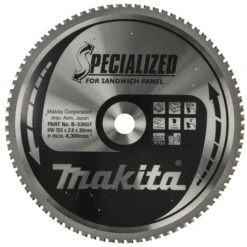 Makita B-33607 Cirkelzaagblad Sandwichpaneel -Makita Verkoopwinkel B 33607 C3C0