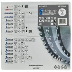 Makita B-33607 Cirkelzaagblad Sandwichpaneel -Makita Verkoopwinkel B 33607 C7N1