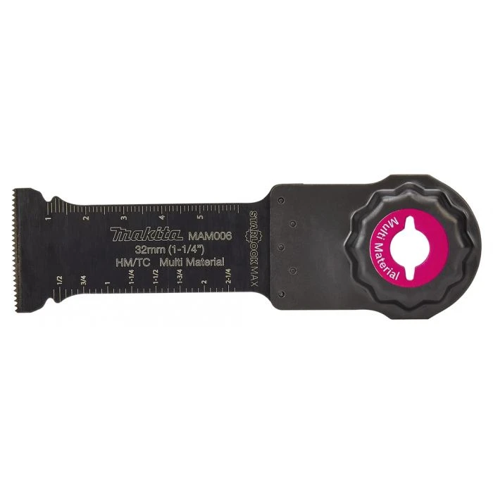 Makita B-66450 MAM006 Invalzaagblad 32x70mm Multimateriaal 3 Makita B-66450 MAM006 Invalzaagblad 32x70mm Multimateriaal