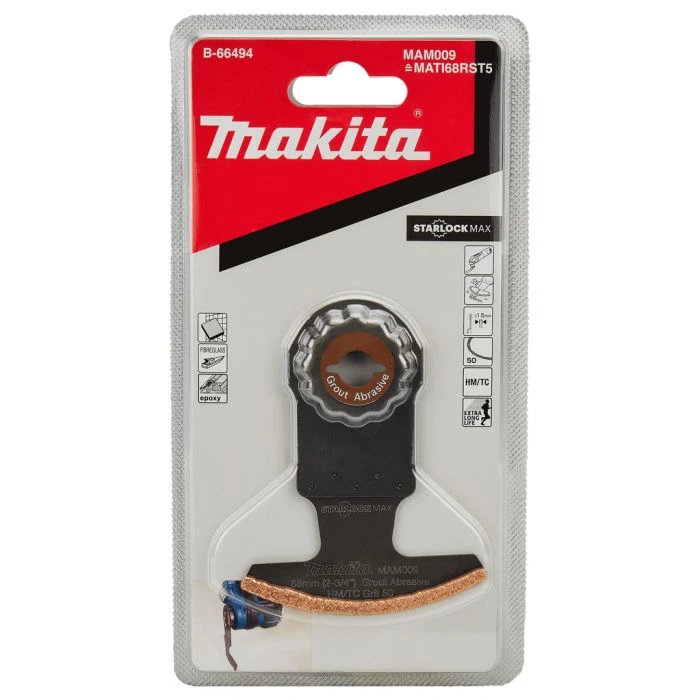 Makita B-66494 MAM009 Segmentfrees HM 68x10mm K50 6 Makita B-66494 MAM009 Segmentfrees HM 68x10mm K50 - Afbeelding 4