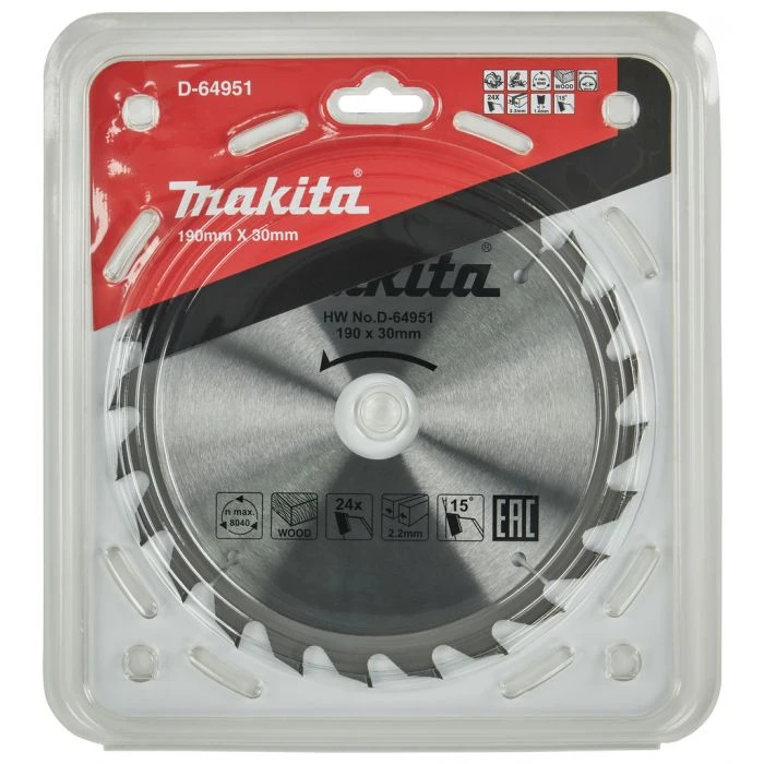 Makita D-64951 Cirkelzaagblad Hout 9 Makita D-64951 Cirkelzaagblad Hout - Afbeelding 7