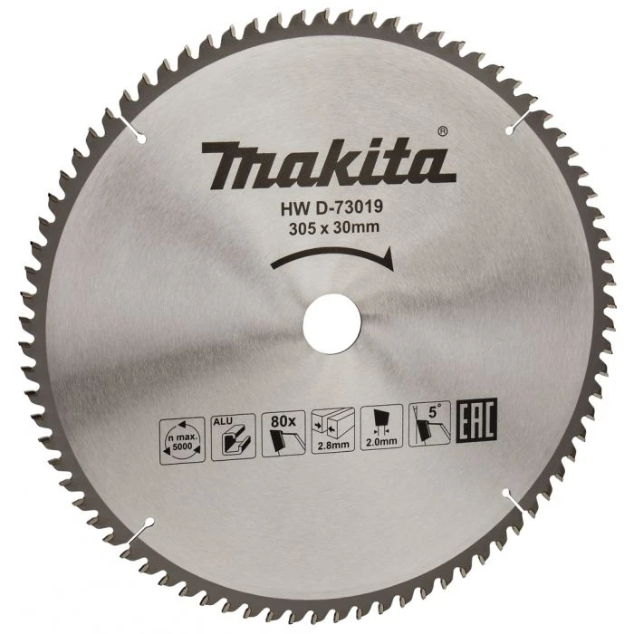Makita D-73019 Afkortzaagblad Aluminium 6 Makita D-73019 Afkortzaagblad Aluminium - Afbeelding 4