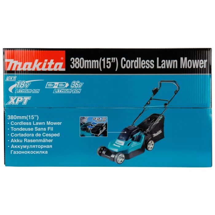 Makita DLM382PT2 LXT 2x18 V Accu Grasmaaier 38 Cm 11 Makita DLM382PT2 LXT 2x18 V Accu Grasmaaier 38 Cm - Afbeelding 9