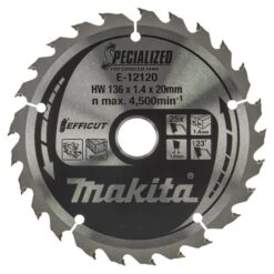 Makita E-12120 Cirkelzaagblad Hout -Makita Verkoopwinkel E 12120 C3C0