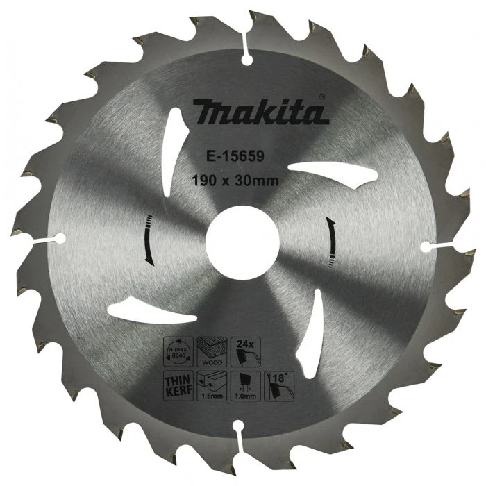 Makita E-15659 Cirkelzaagblad Hout 7 Makita E-15659 Cirkelzaagblad Hout - Afbeelding 5
