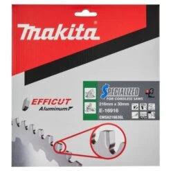 Makita E-16916 Afkortzaagblad Aluminium -Makita Verkoopwinkel E 16916 C1N1