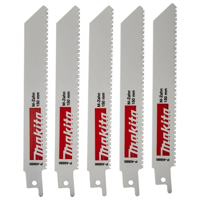 Makita P-45680 Reciprozaagblad Hout/metaal 130mm 3 Makita P-45680 Reciprozaagblad Hout/metaal 130mm