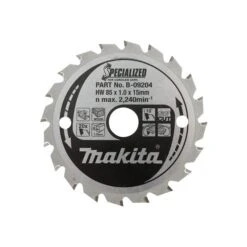 Makita B-47189 Cirkelzaagblad Aluminium -Makita Verkoopwinkel b 09204