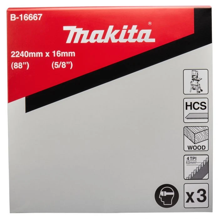 Makita B-16667 Zaaglint Hout 2240x16mm 4TPI 7 Makita B-16667 Zaaglint Hout 2240x16mm 4TPI - Afbeelding 5