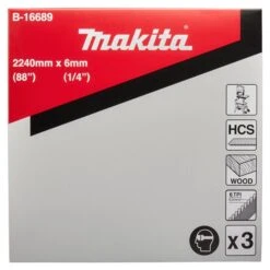 Makita B-16689 Zaaglint Hout 2240x6mm 6TPI -Makita Verkoopwinkel b 16689 c1n1