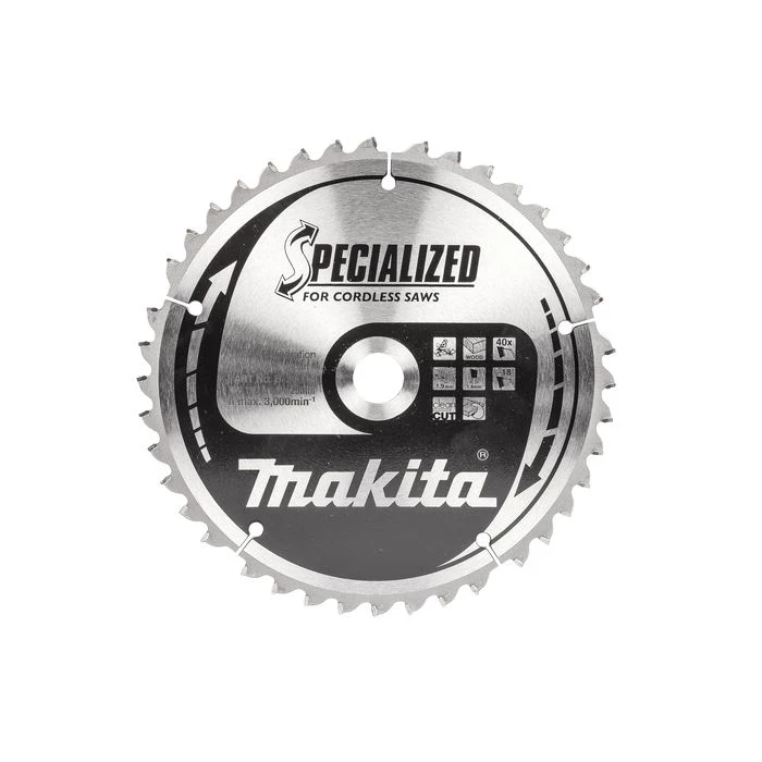 Makita B-20694 Afkortzaagblad Hout 4 Makita B-20694 Afkortzaagblad Hout - Afbeelding 2