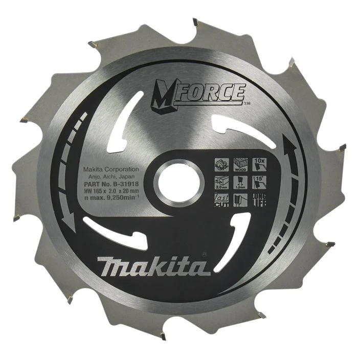 Makita B-31918 Cirkelzaagblad Hout 3 Makita B-31918 Cirkelzaagblad Hout
