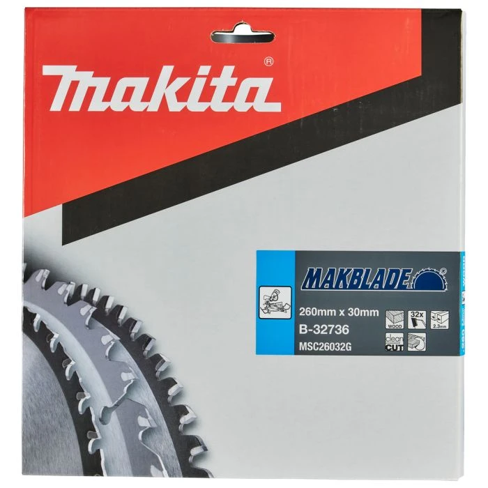 Makita B-32736 Afkortzaagblad Hout 5 Makita B-32736 Afkortzaagblad Hout - Afbeelding 3