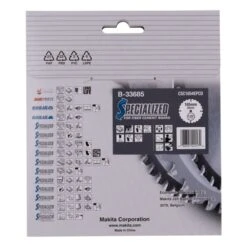 Makita B-33685 Cirkelzaagblad Vezelcementplaat 7 Makita B-33685 Cirkelzaagblad Vezelcementplaat -Makita Verkoopwinkel b 33685 c3n1