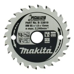 Makita B-33819 Cirkelzaagblad Laminaat