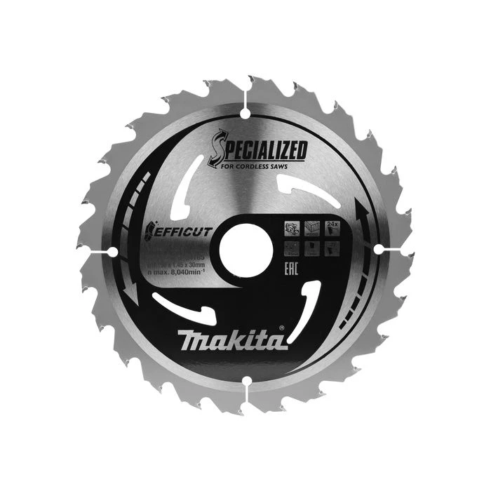 Makita B-64185 Cirkelzaagblad Hout 4 Makita B-64185 Cirkelzaagblad Hout - Afbeelding 2