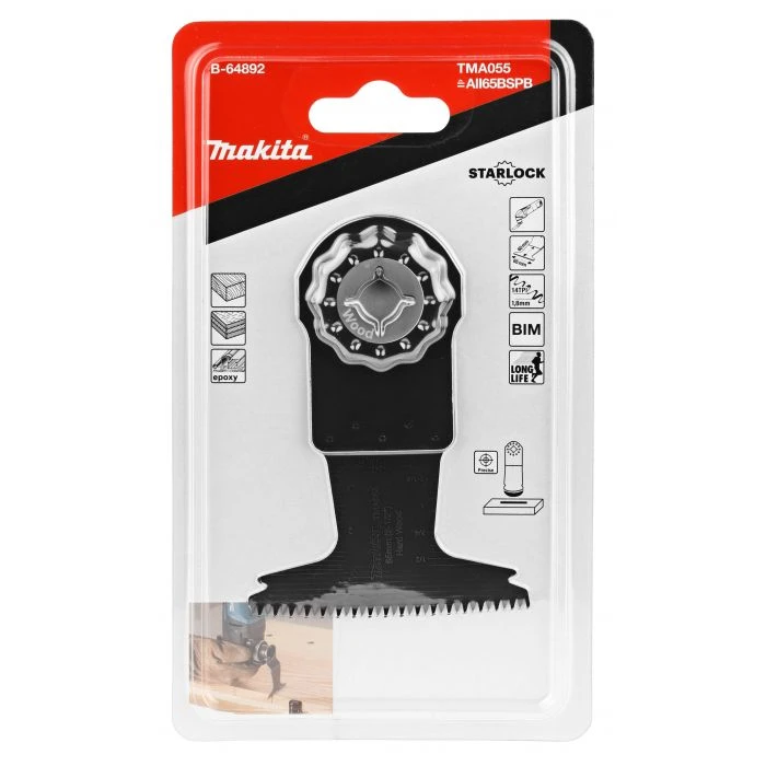 Makita B-64892 TMA055 Invalzaagblad 65x40mm Hardhout 8 Makita B-64892 TMA055 Invalzaagblad 65x40mm Hardhout - Afbeelding 6