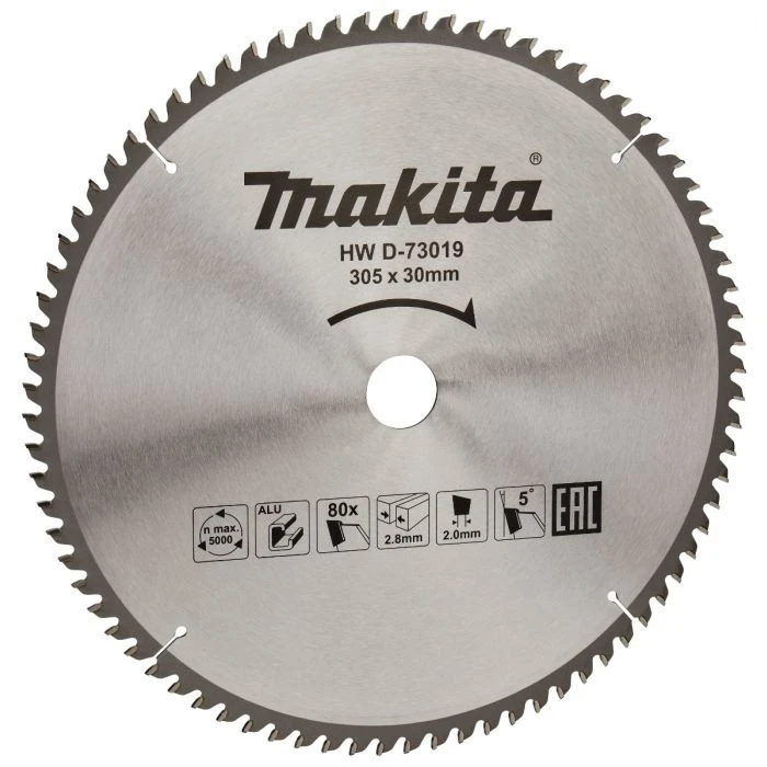 Makita D-73019 Afkortzaagblad Aluminium 5 Makita D-73019 Afkortzaagblad Aluminium - Afbeelding 3