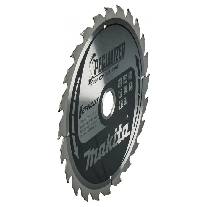 Makita E-01915 Cirkelzaagblad Hout 6 Makita E-01915 Cirkelzaagblad Hout - Afbeelding 4